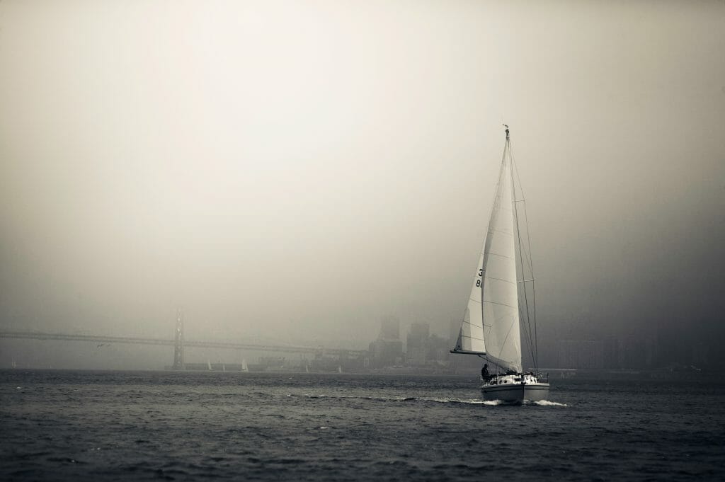 Segelboot, Segeln, Gewässer